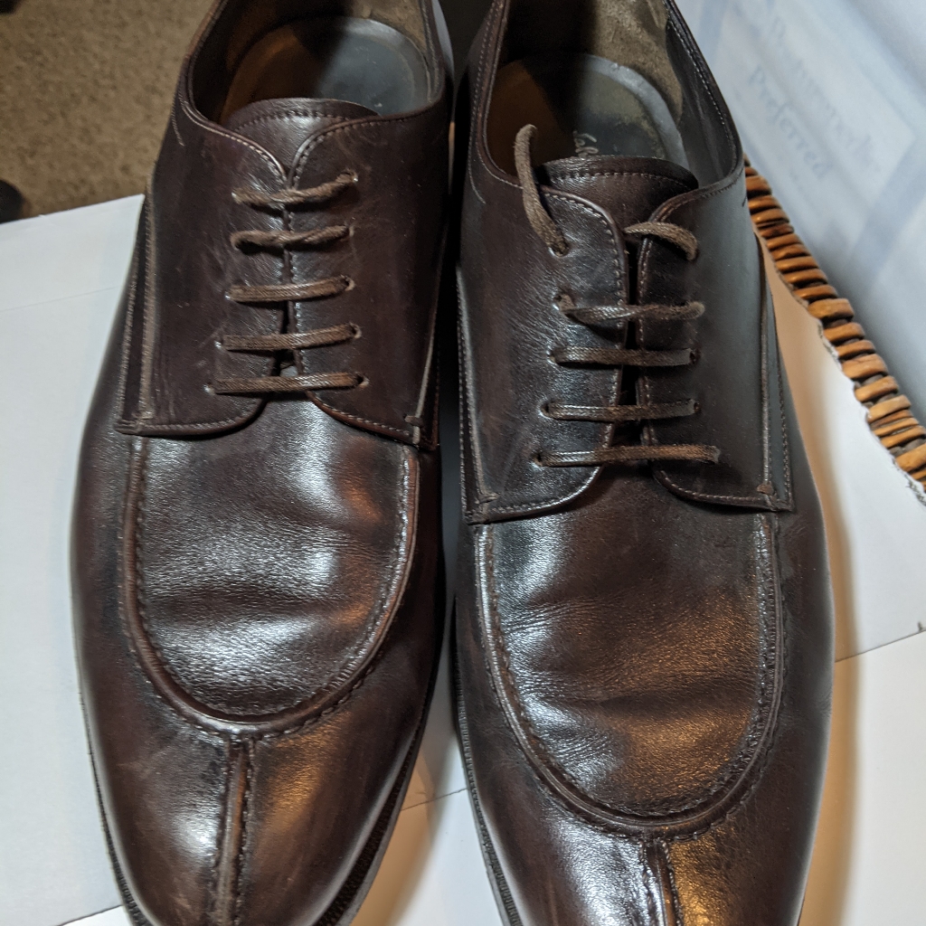 Salvatore Ferragamo Oxford Dress Shoes 9 Ee